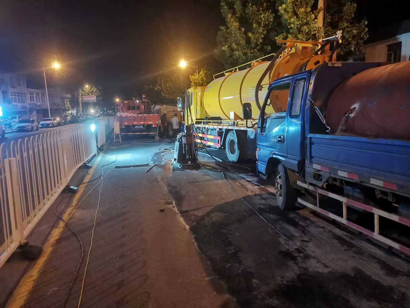 惠济路面压密注浆